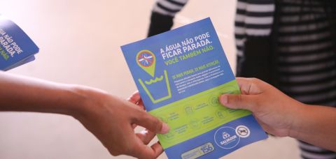 Saúde: Rodoviária recebe ação de conscientização contra o Aedes aegypti