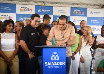Paripe terá reconstrução de escola com piscina e 22 salas de aulas climatizadas