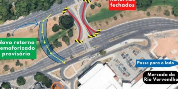 Mobilidade: Novo retorno é aberto na Avenida Juracy Magalhães